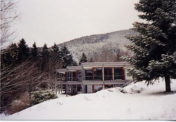 Institute in winter time